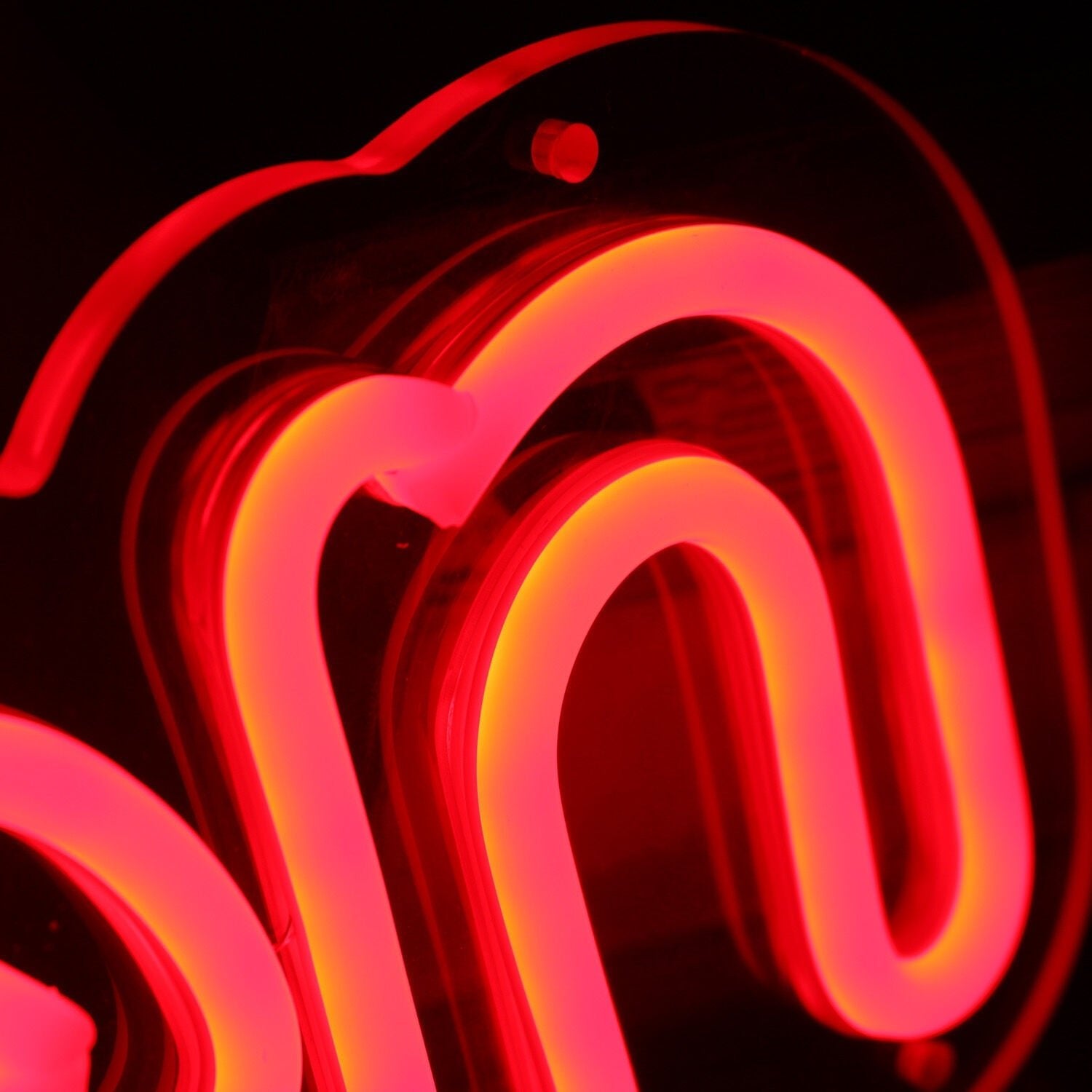 Ai Ml Gen Orange Led Neon Sign - Shineneon