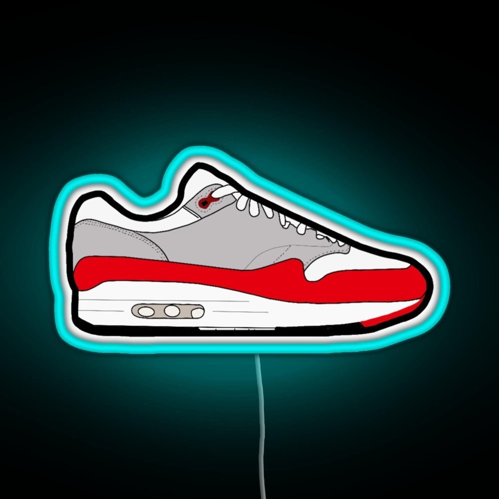 Air Max 1 Og Rgb Led Neon Sign Pop Wall Art - Shineneon