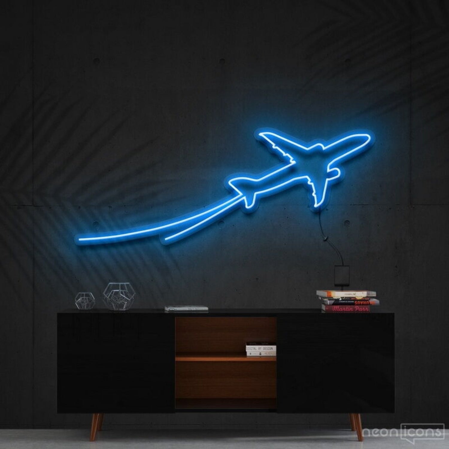 Airplane Take Off Led Neon Sign Ftravel Enthusiasts - Shineneon
