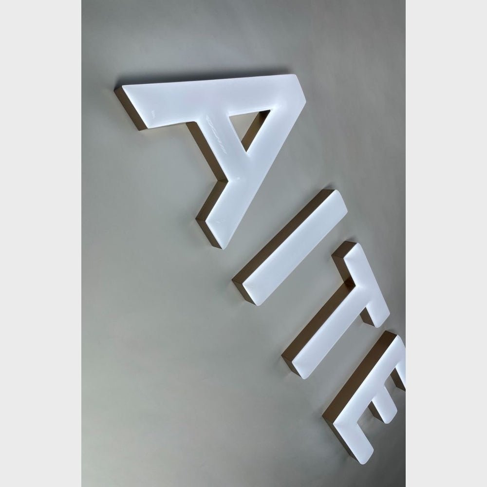 Aite 3D Frontlit And Backlit Channel Letter Led Light Sign - Shineneon