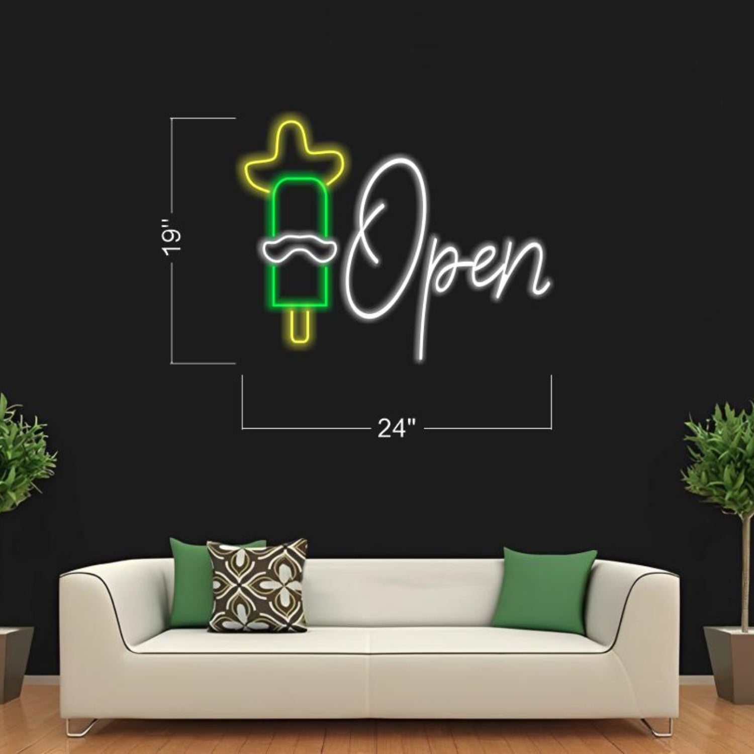 Al Alcance De Todos Multicolor Ice Pop Led Neon Sign For Cafe Dessert Decor | Shineneon