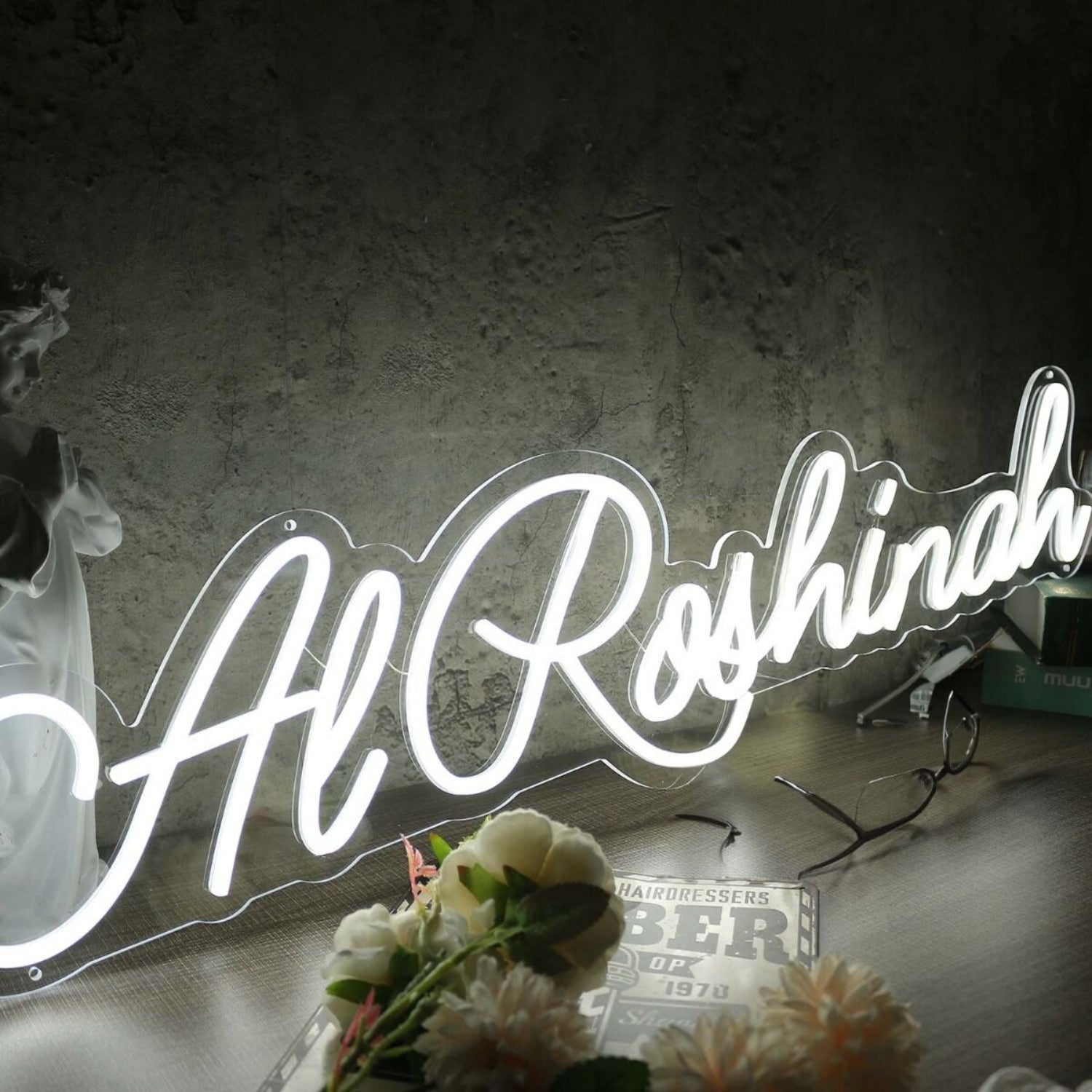 Al Roshinah White Led Neon Sign - Shineneon