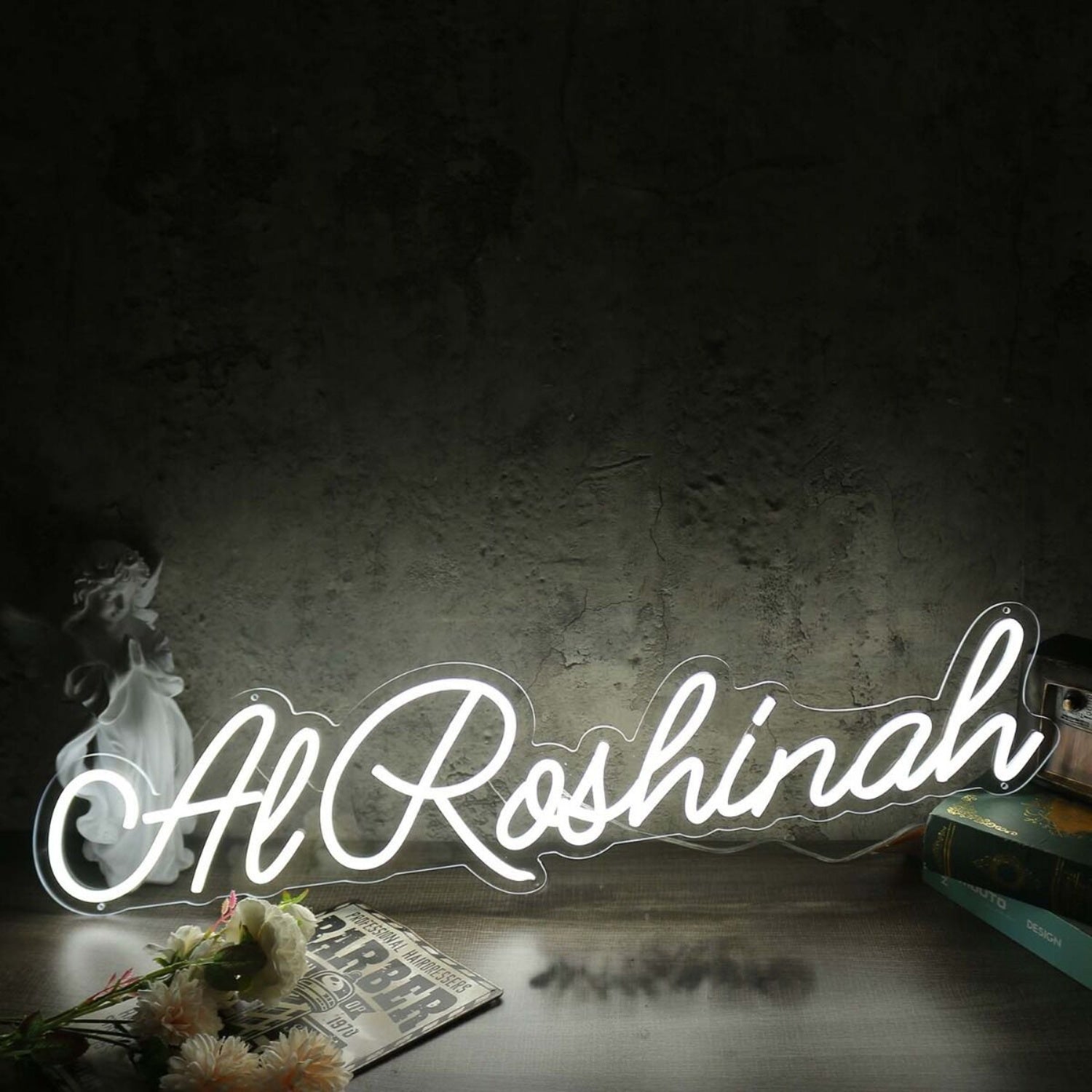 Al Roshinah White Led Neon Sign - Shineneon