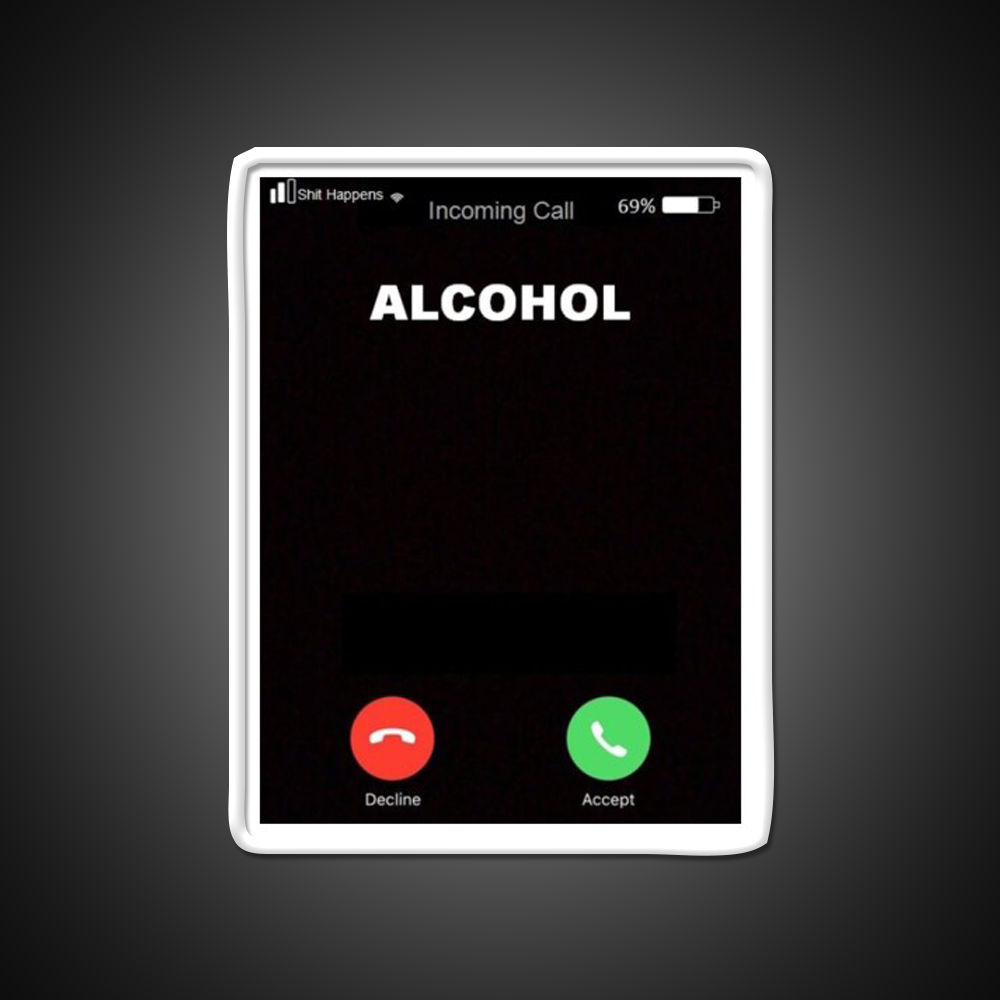 Alcohol Is Calling Beer Bar Decor Led Neon Sign Rgb Color - LED neon sign view 11
