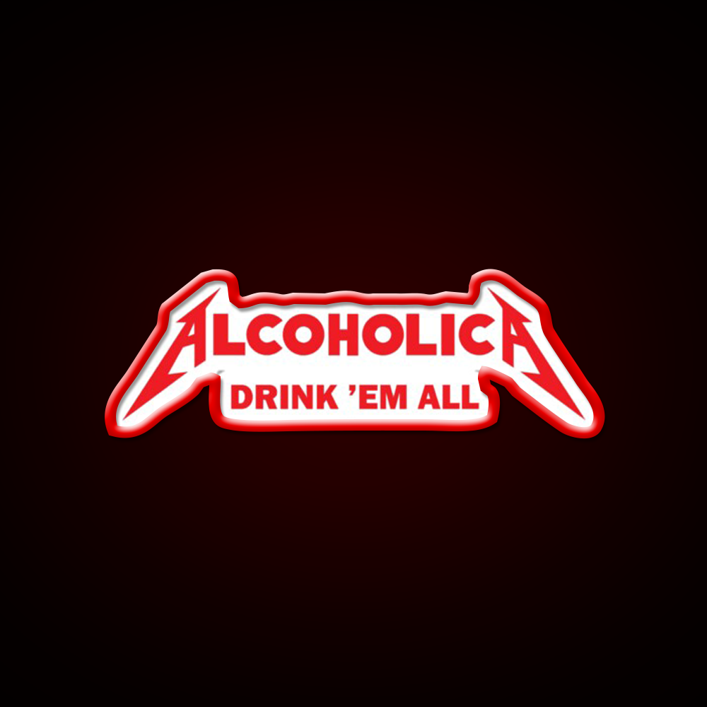 Alcoholica Beer Bar Decor Led Neon Sign Rgb Color - LED neon sign view 10