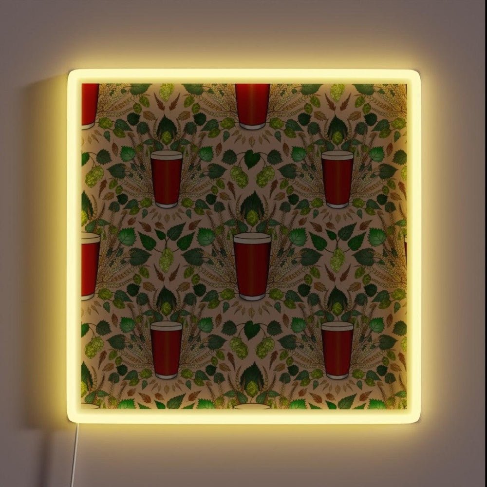 Ale Beer Garden Rgb Led Neon Sign - Shineneon
