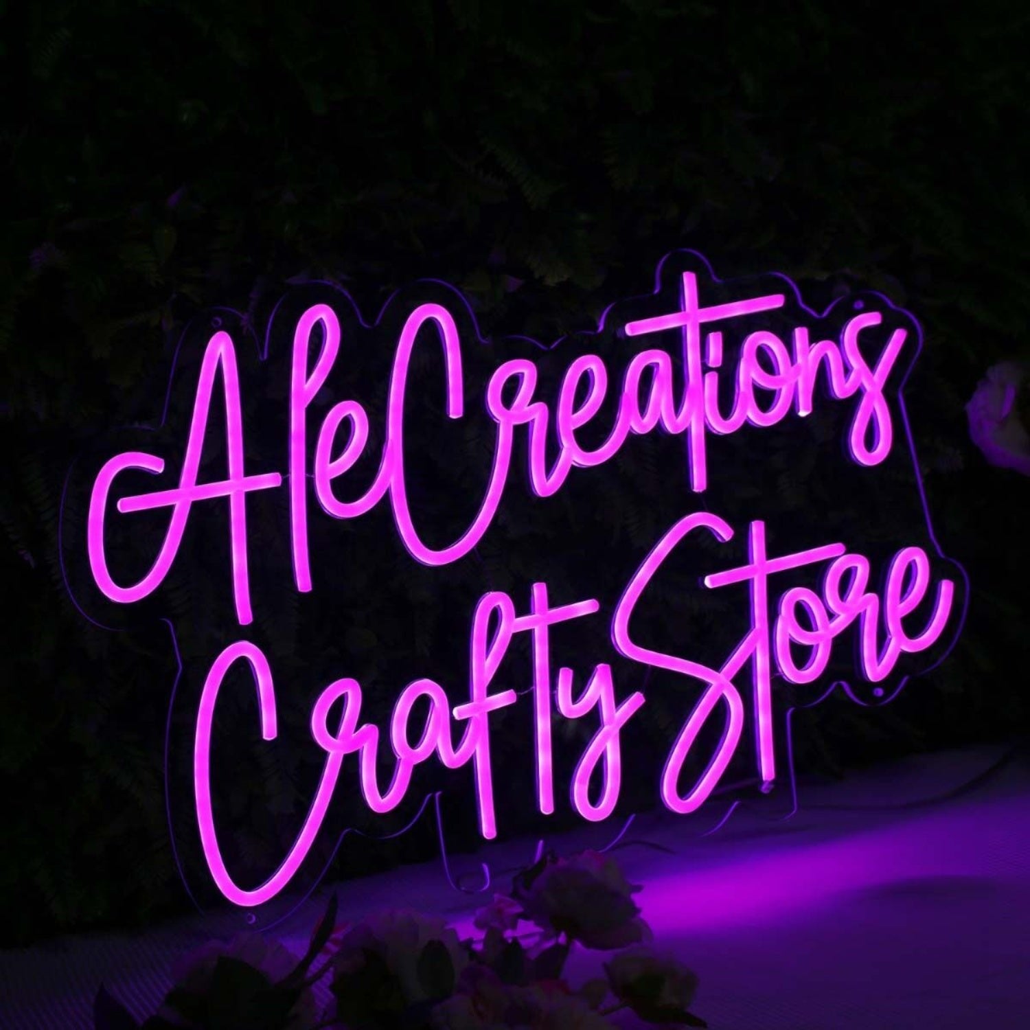 Ale Creations Crafty Store Pink Led Neon Sign - Shineneon