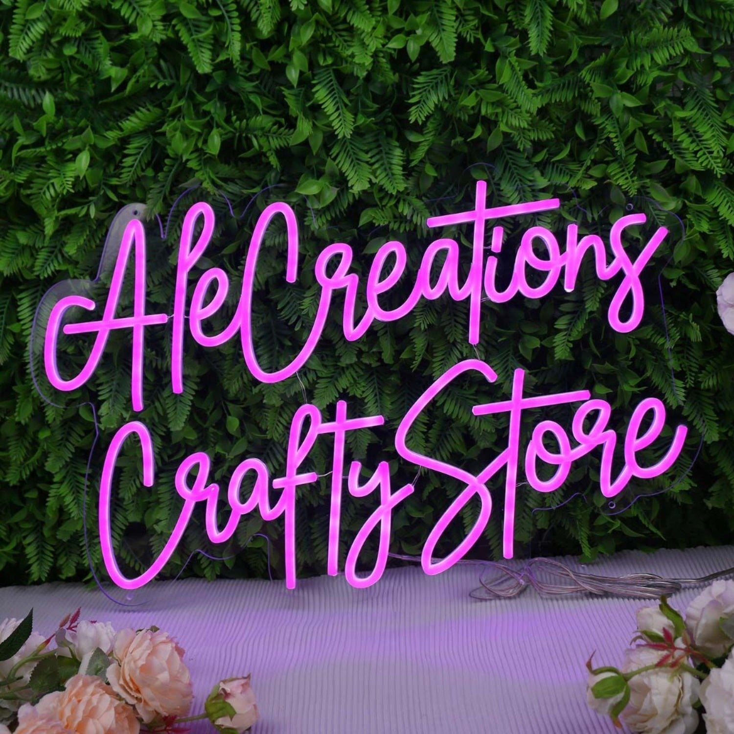 Ale Creations Crafty Store Pink Led Neon Sign - Shineneon