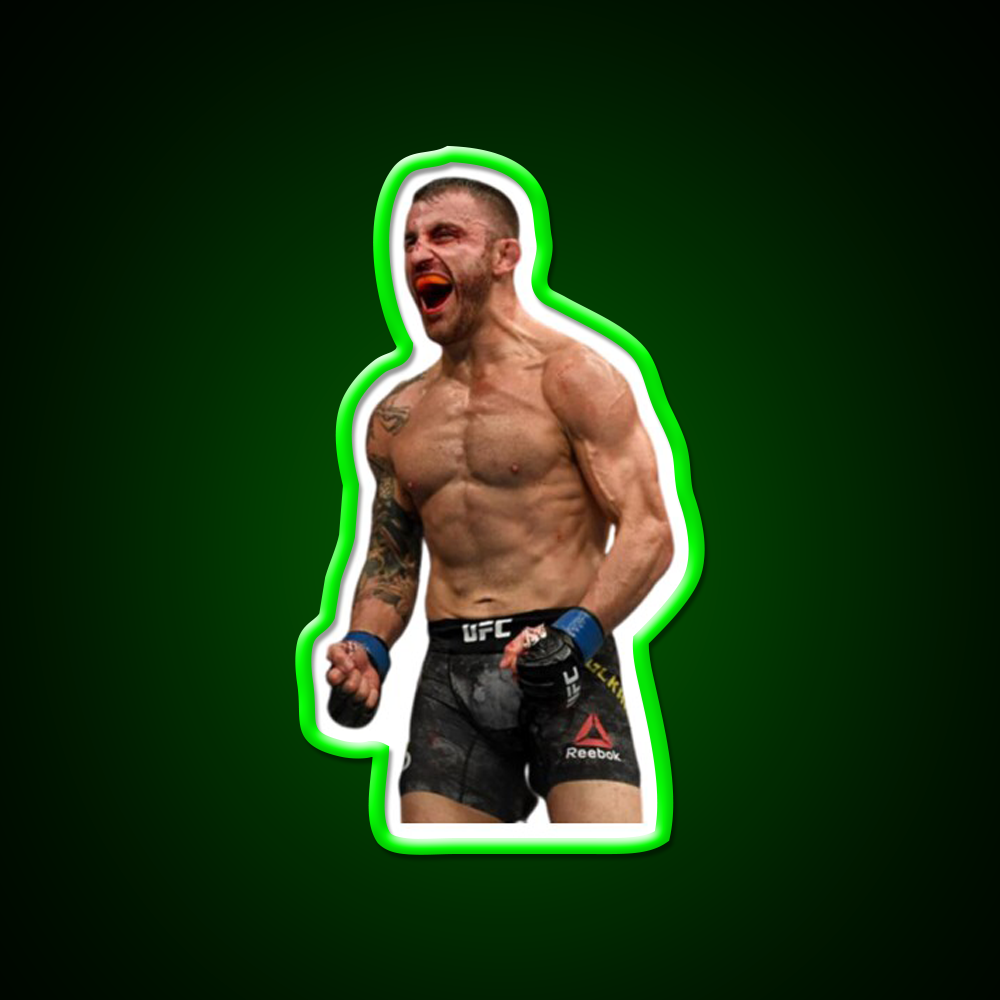 Alex Volkanovski Gym Fitness Led Neon Sign Rgb Color - LED neon sign view 8