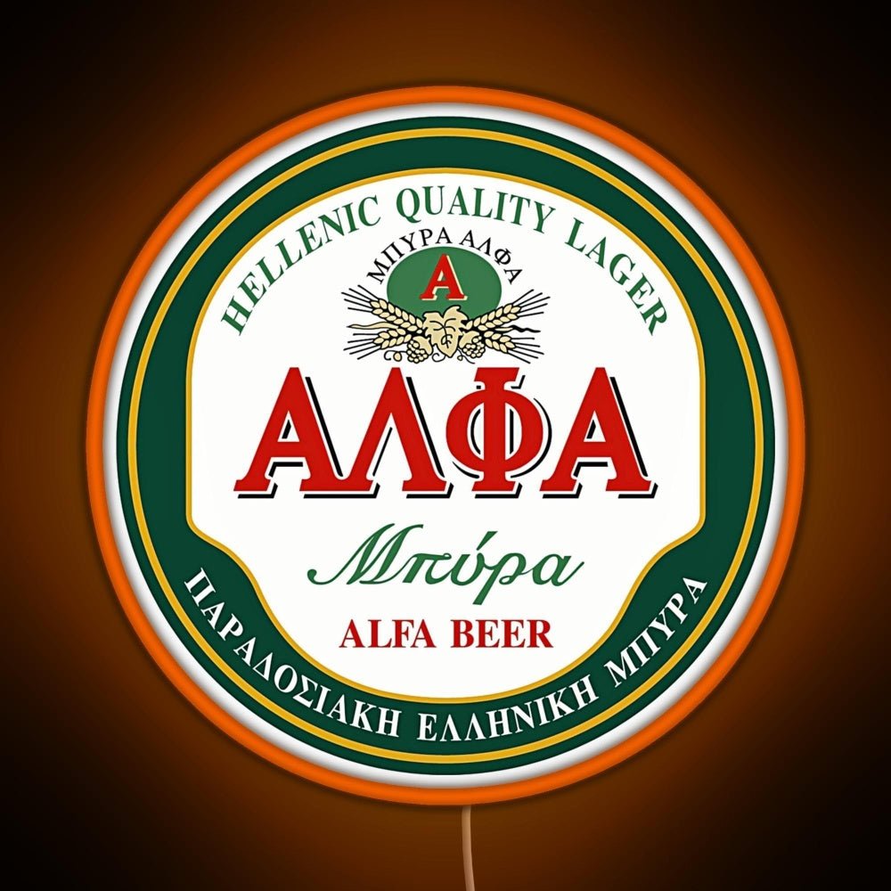 Alfa Beer Rgb Neon Sign - Shineneon