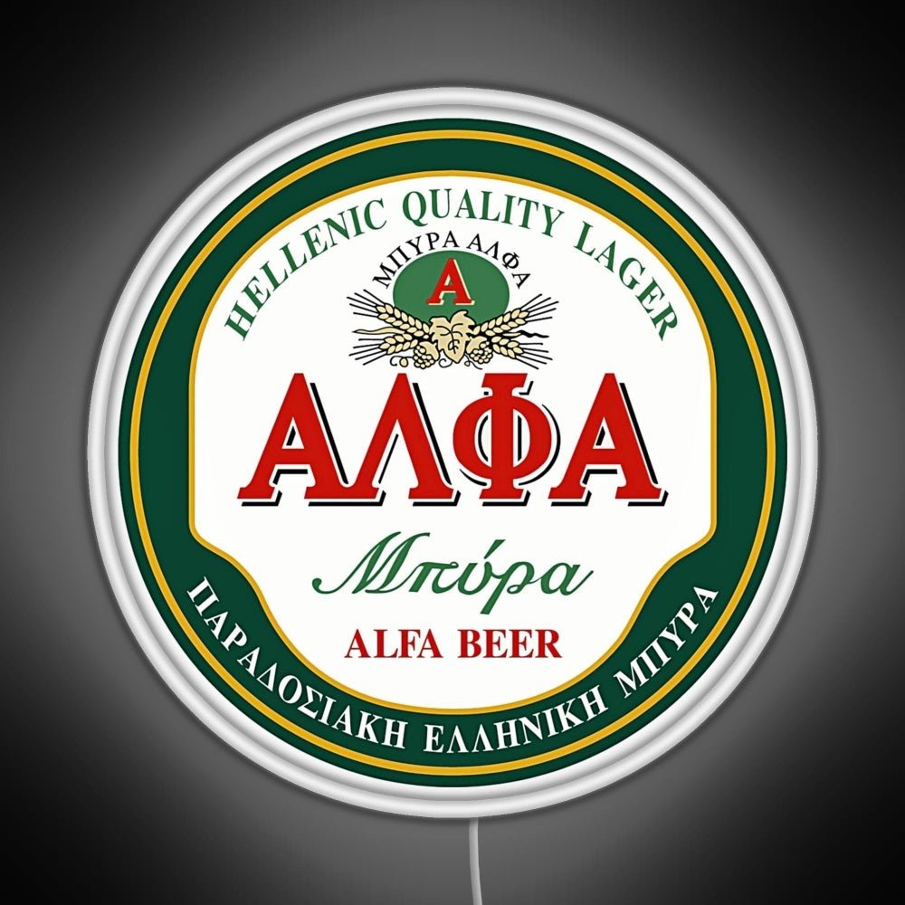 Alfa Beer Rgb Neon Sign - Shineneon