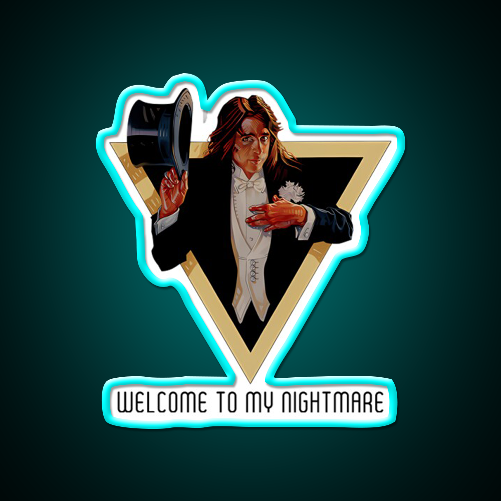 Alice Too Close For Comfort Tour Whiskey Drink Bar Led Neon Sign Rgb Color