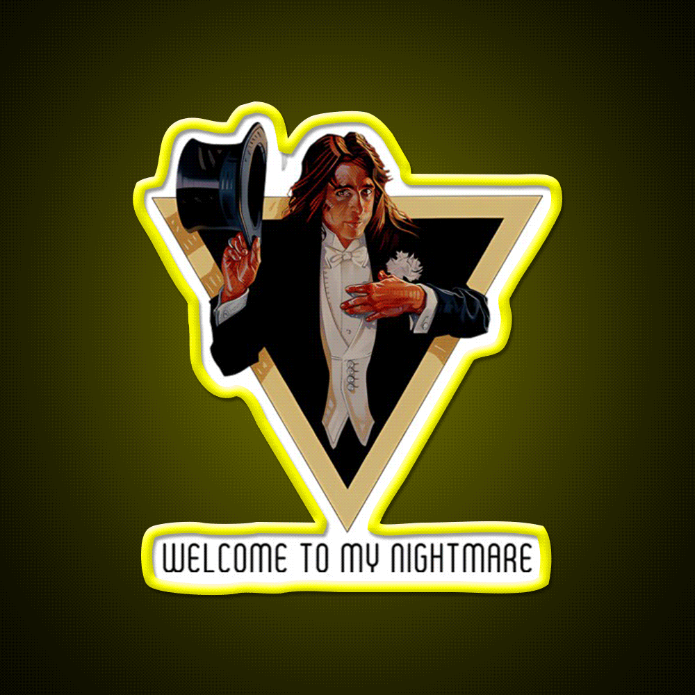 Alice Too Close For Comfort Tour Whiskey Drink Bar Led Neon Sign Rgb Color