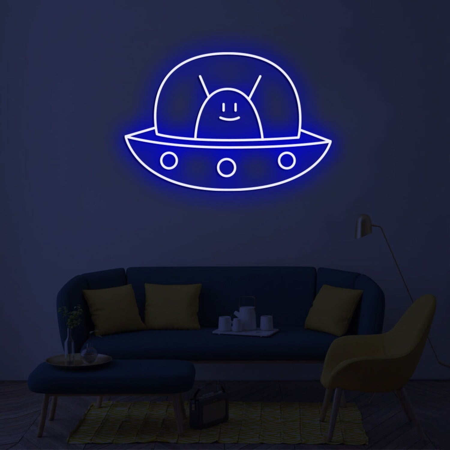 Alien Spaceship Led Neon Sign | Shineneon