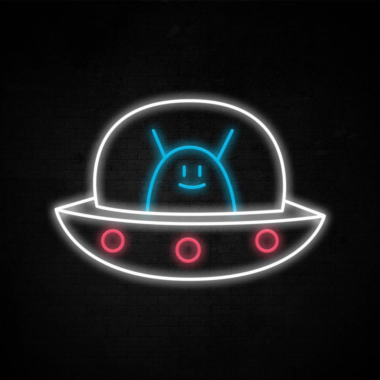 Alien Spaceship Led Neon Sign | Shineneon