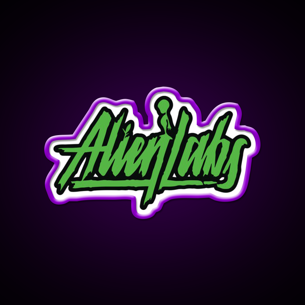 Alienlabs Hemp Inspired Green Leaf Led Neon Sign Rgb Color - LED neon sign view 9