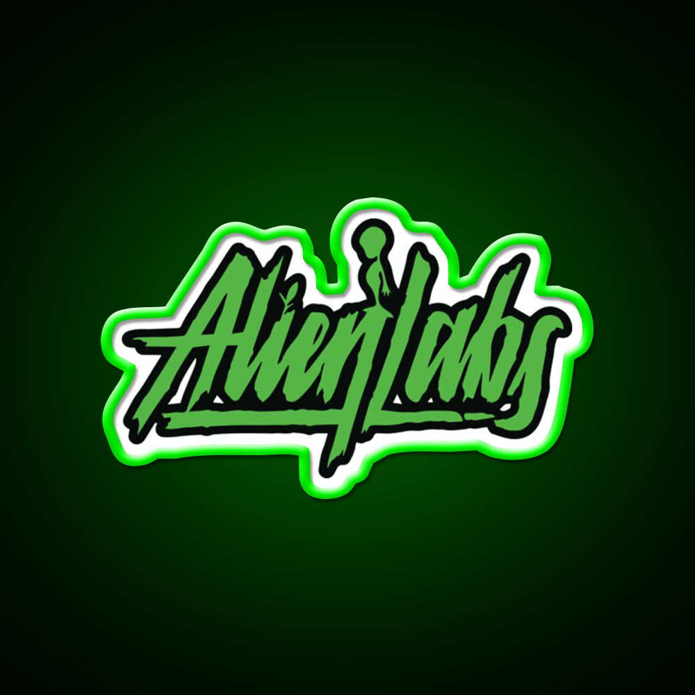 Alienlabs Hemp Inspired Green Leaf Led Neon Sign Rgb Color - Shineneon