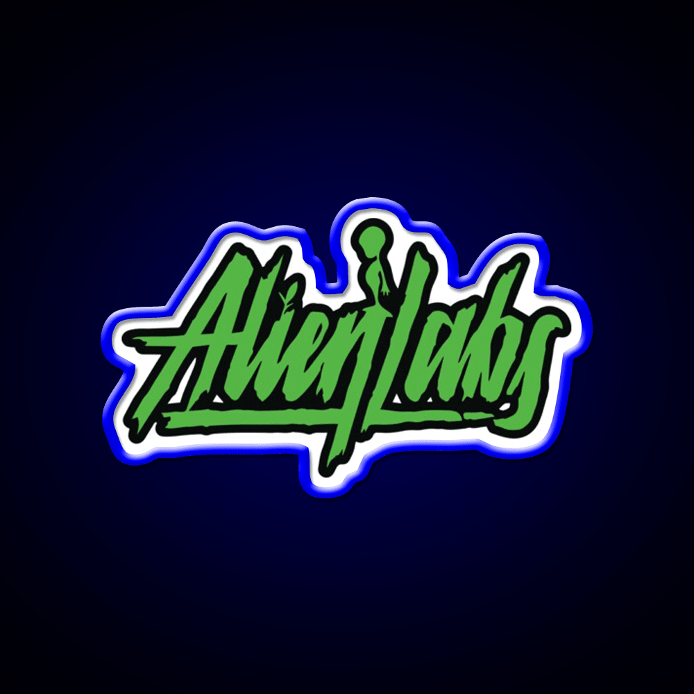 Alienlabs Hemp Inspired Green Leaf Led Neon Sign Rgb Color - Shineneon