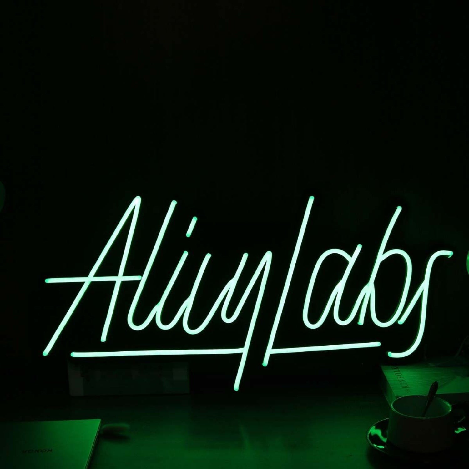 Alily Labs Green Led Neon Sign - Shineneon