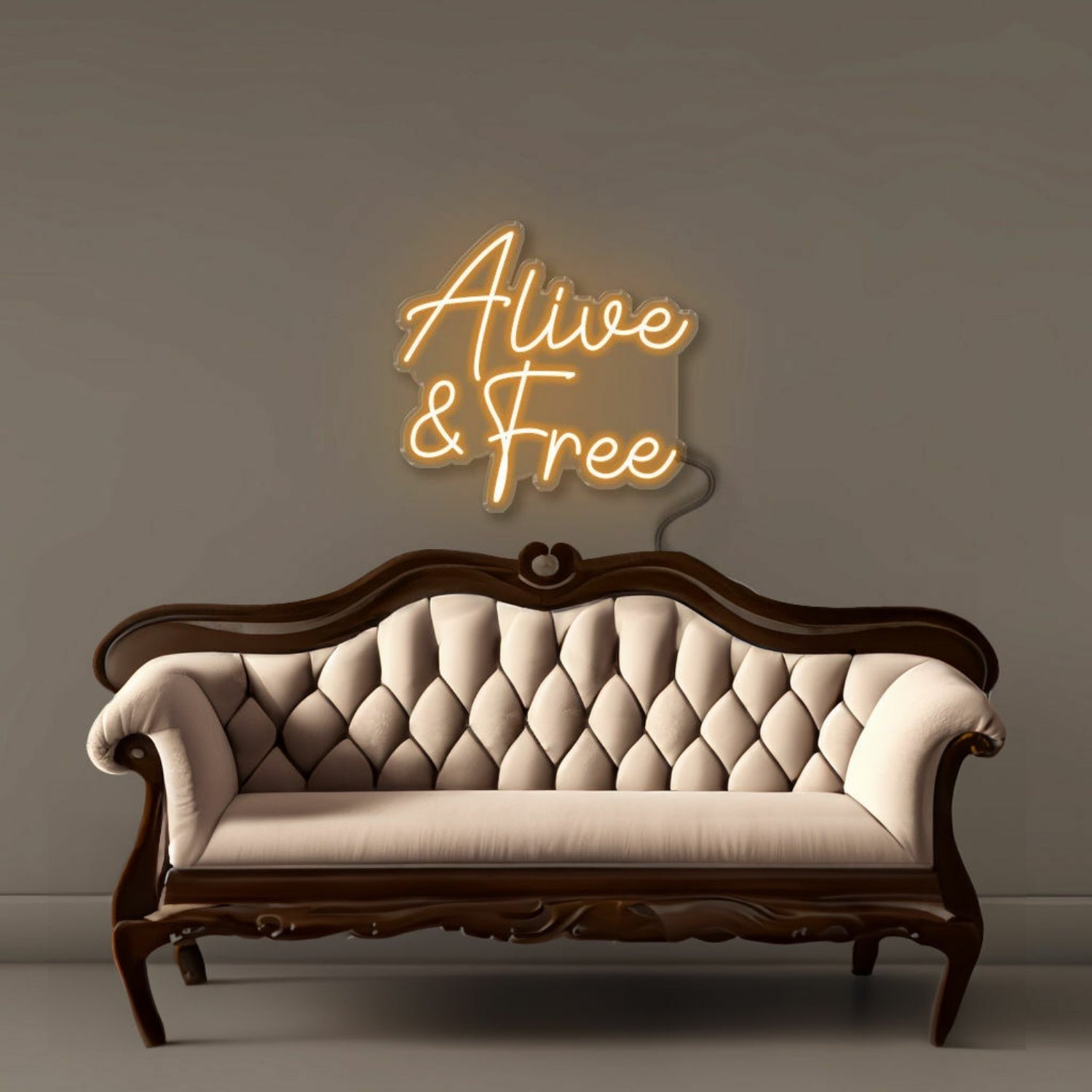 Alive And Free Led Neon - Shineneon