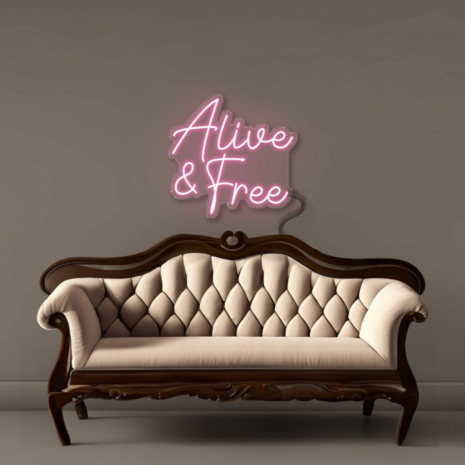 Alive And Free Led Neon - Shineneon