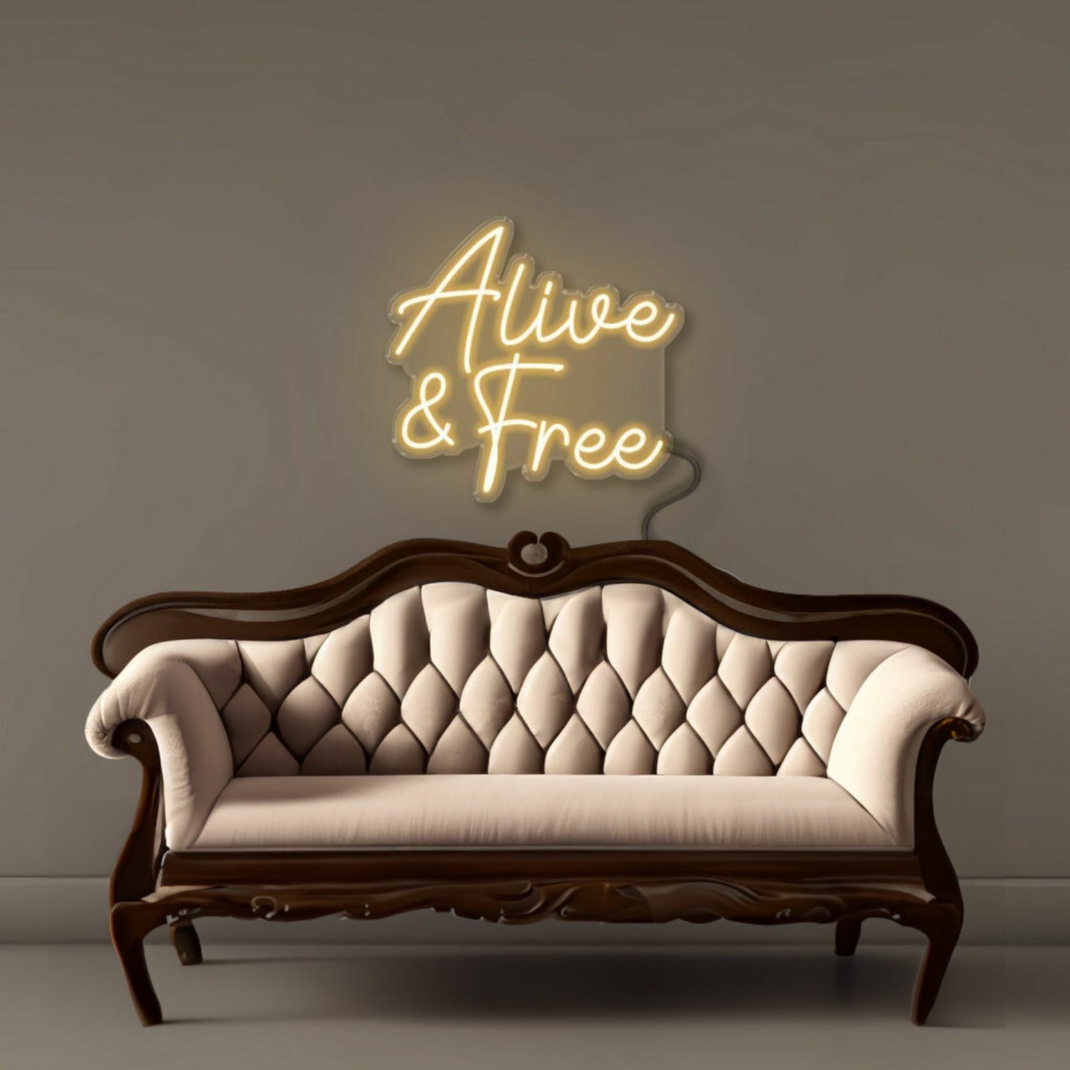 Alive And Free Led Neon - Shineneon