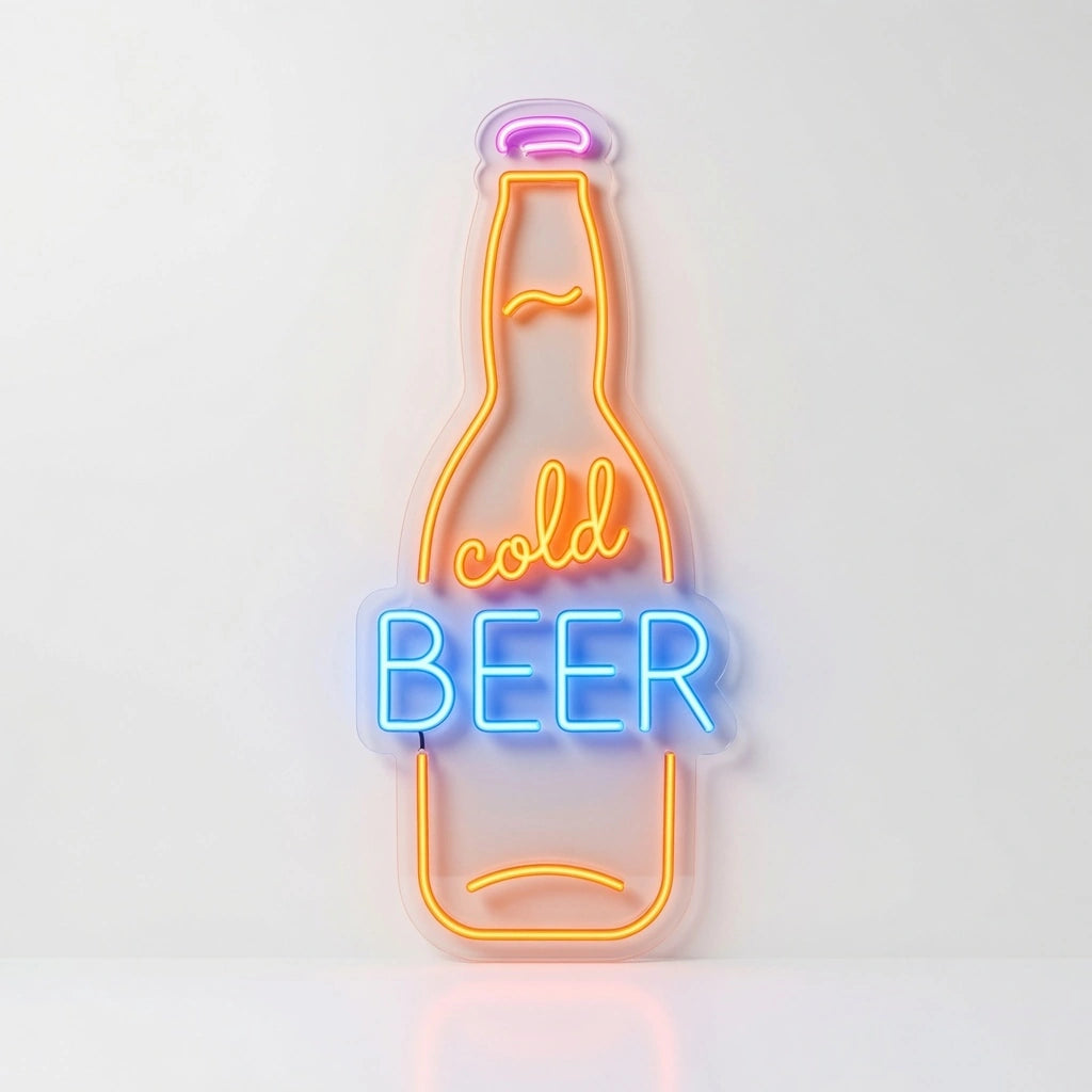 All Beer Business LED Neon Sign - 01 Original Product Image