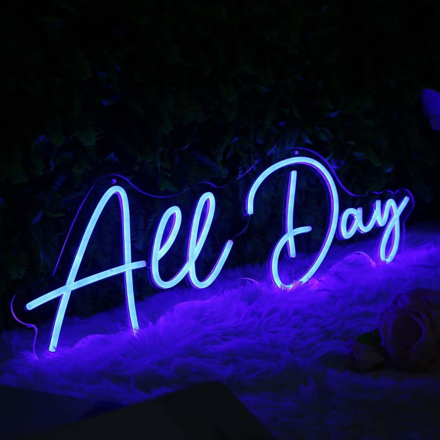 All Day Blue Led Neon Sign | Shineneon