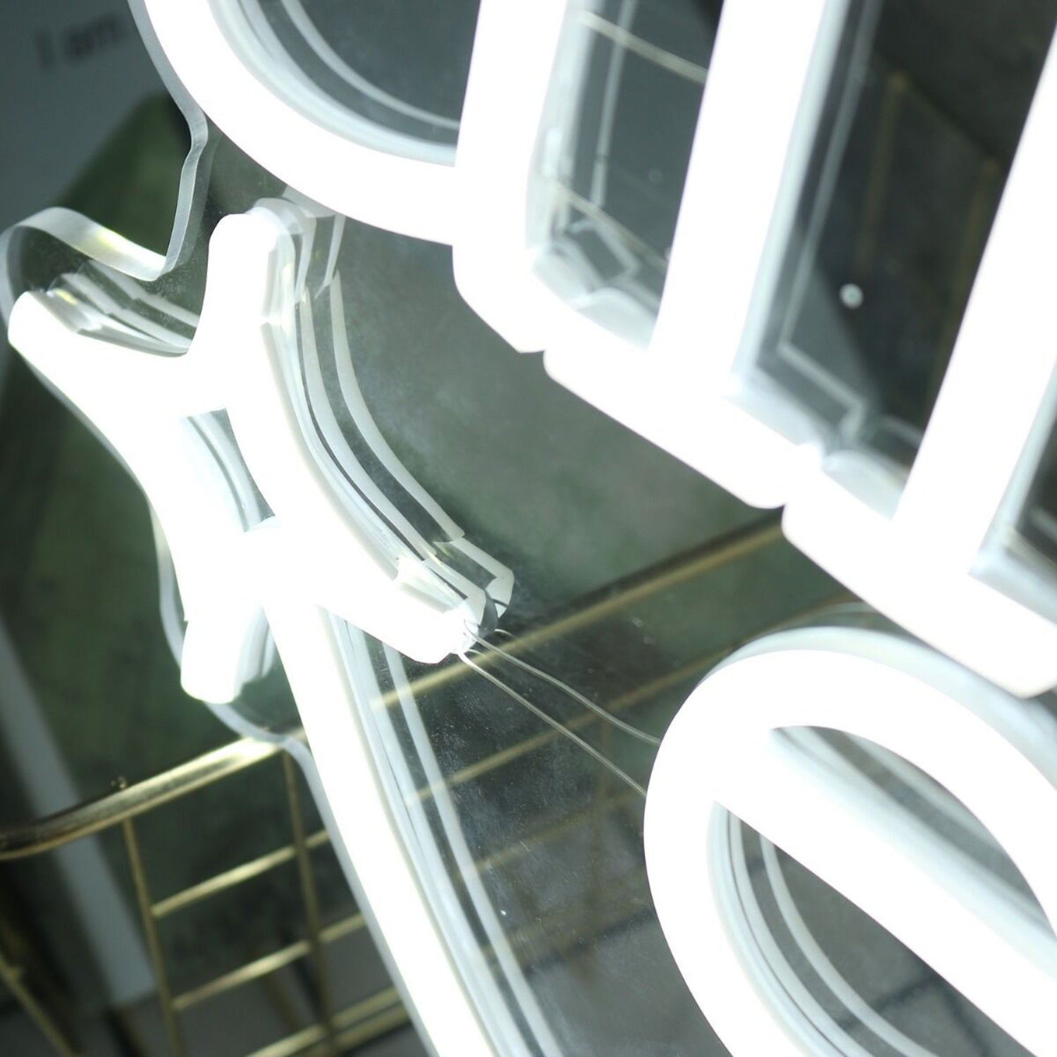 All In The Eyes White Led Neon Sign - Shineneon