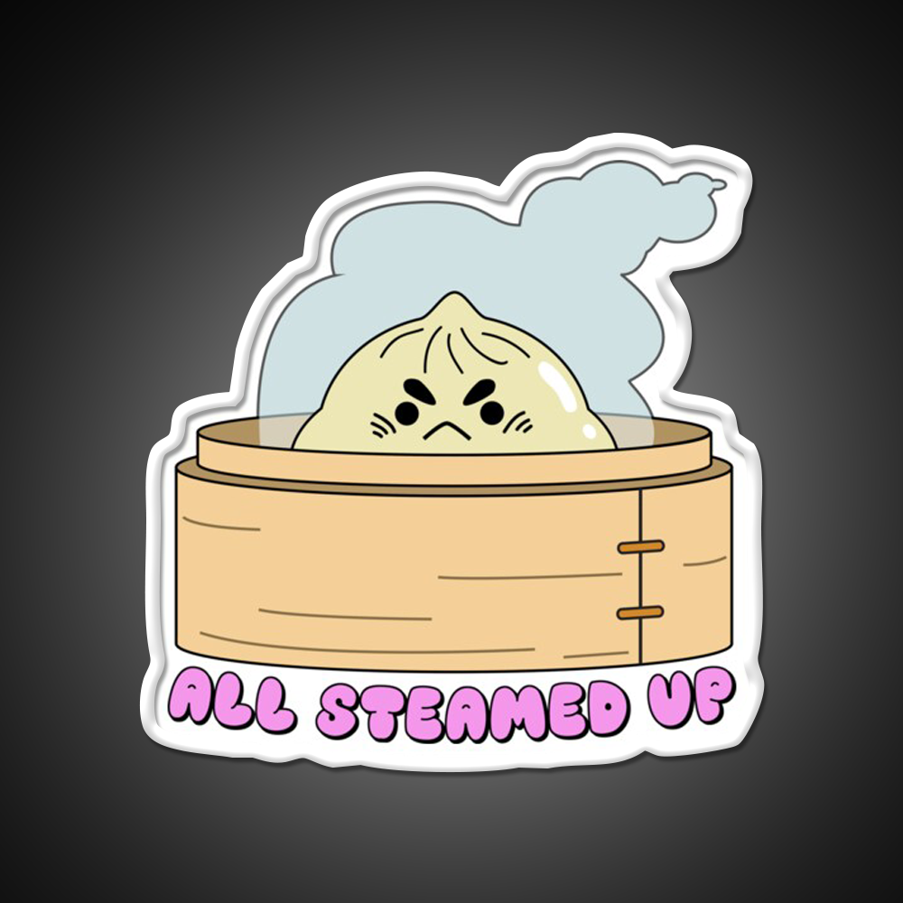 All Steamed Up Led Neon Sign Chinese Food Rgb Color