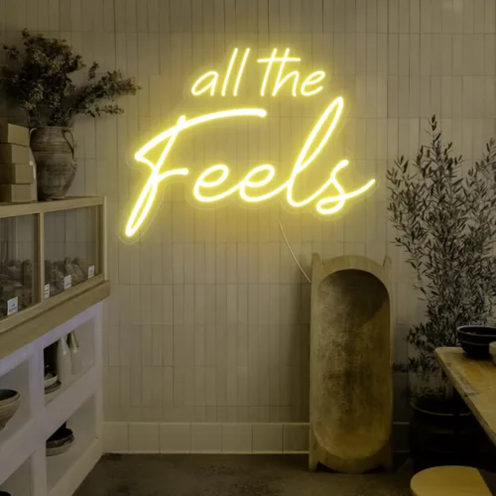 All The Feels Led Neon Sign | Shineneon
