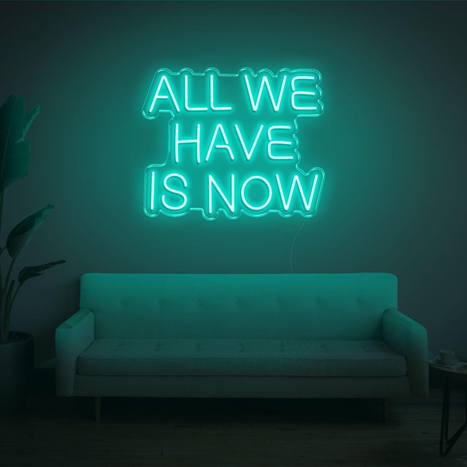 All We Have Is Now Bright Pink Led Neon Sign For Indoor Wall Art | Shineneon