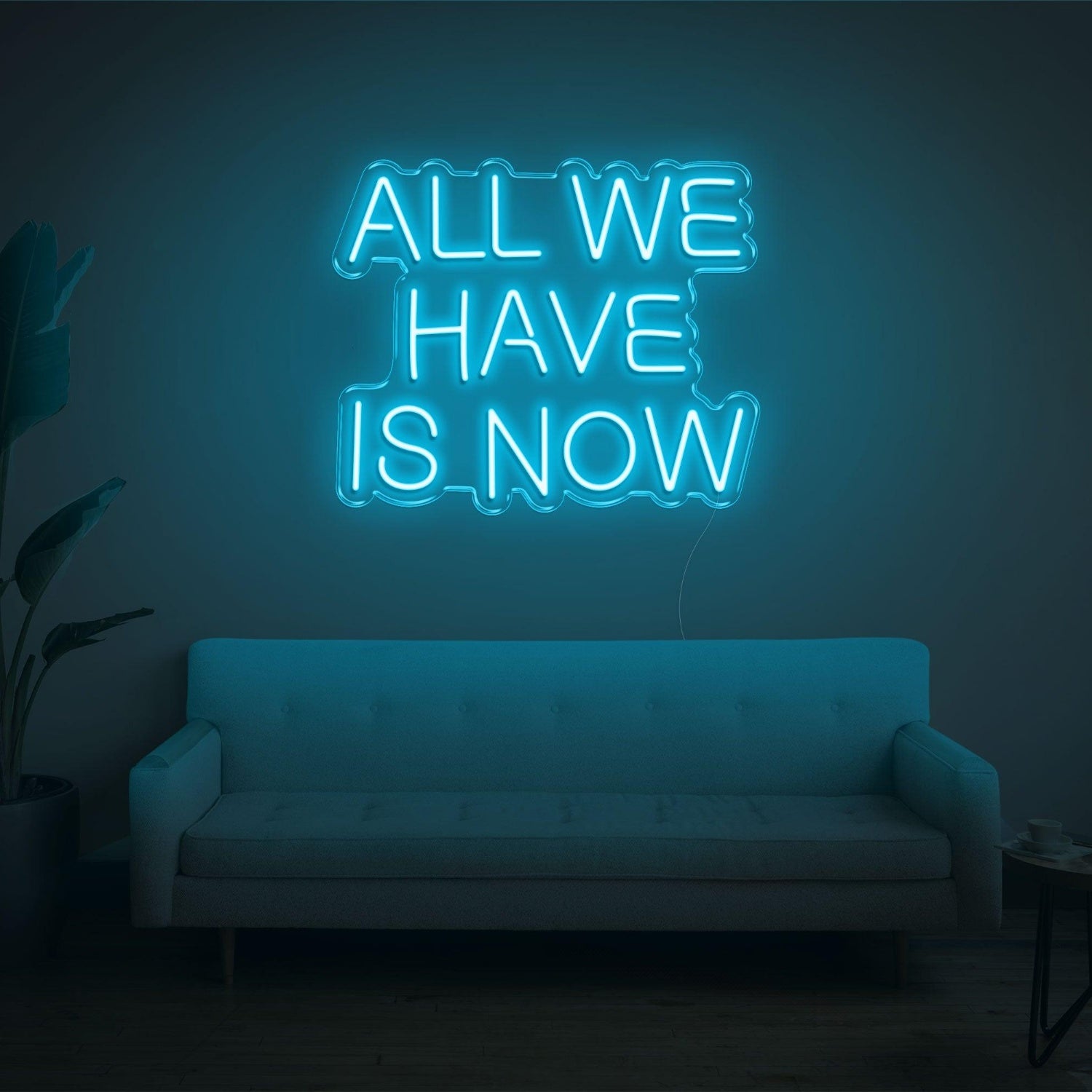 All We Have Is Now Bright Pink Led Neon Sign For Indoor Wall Art | Shineneon