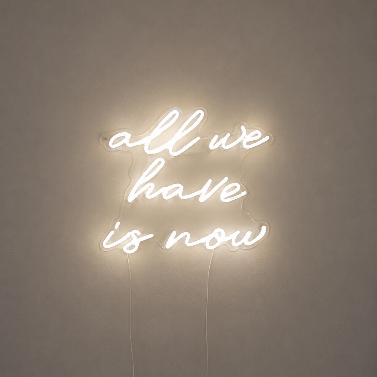 All We Have Is Now LED Neon Sign Bedroom Decor Wall Neon Sign - 01 Original Product Image