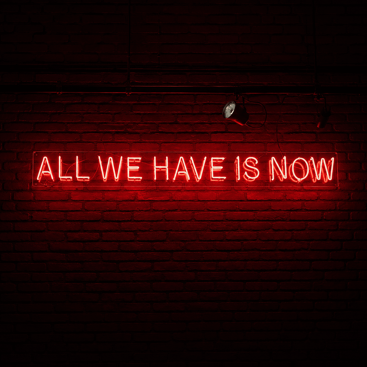 All We Have Is Now LED Neon Sign Home Wall Art Wall Neon Sign - Shineneon