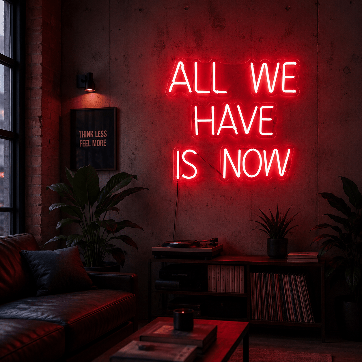 All We Have Is Now LED Neon Sign Wall Neon Sign - Shineneon