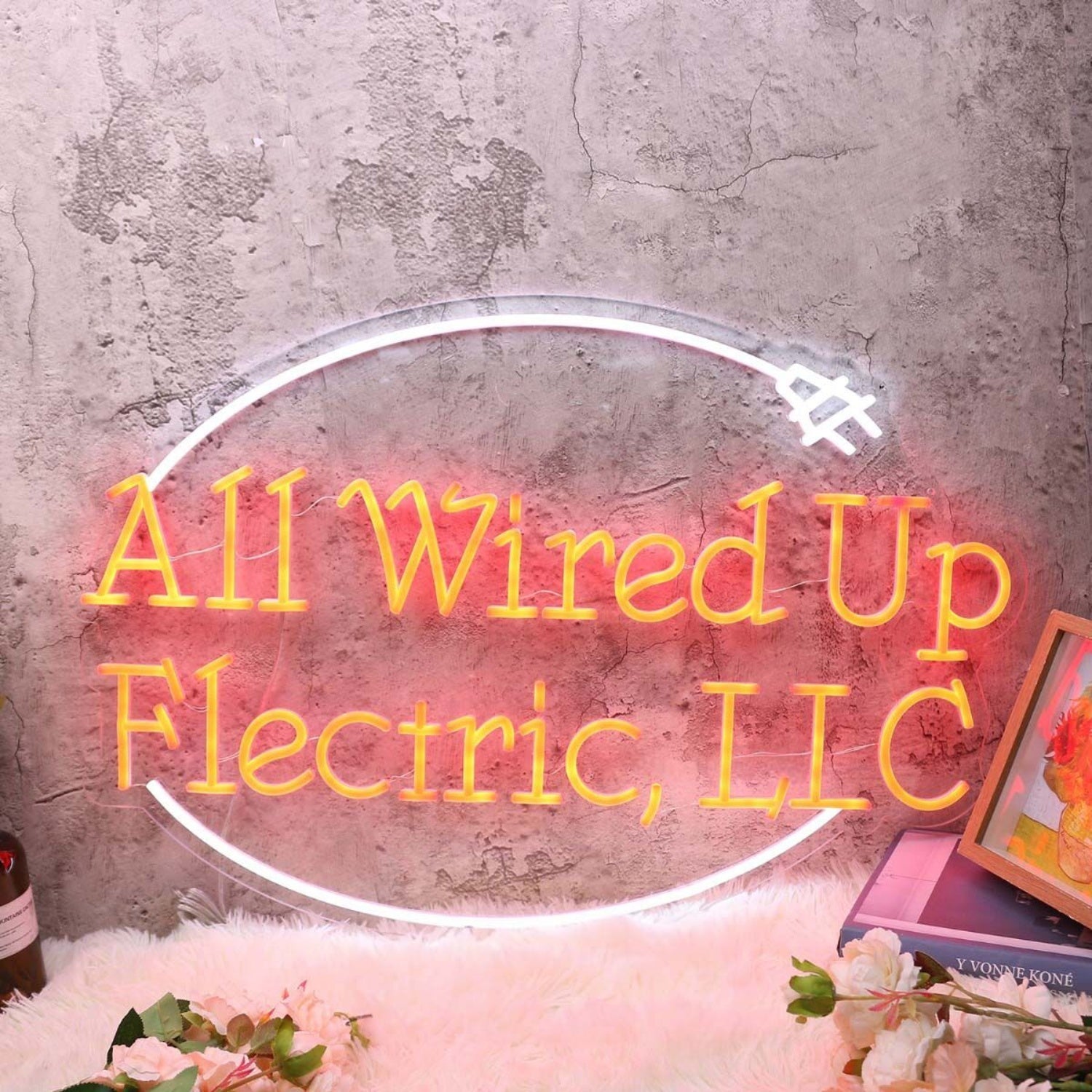 All Wired Up Flectric Llc Red Led Neon Sign - Shineneon