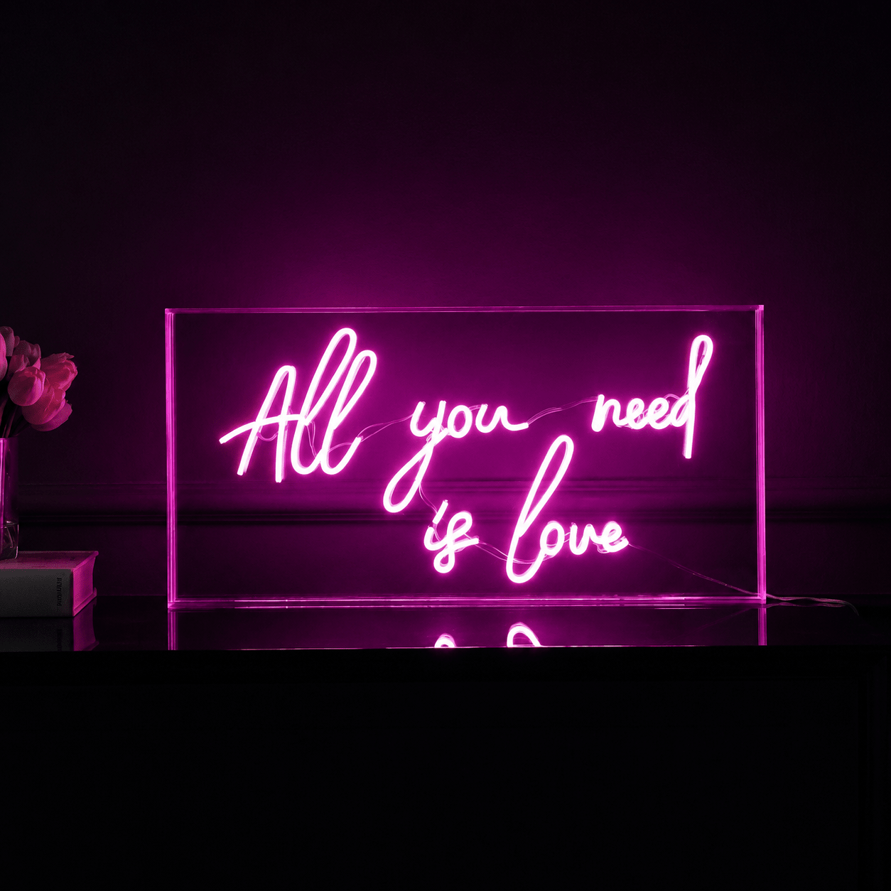 All You Need Is Love LED Neon Sign Home Wall Art Wall Neon Sign - Shineneon