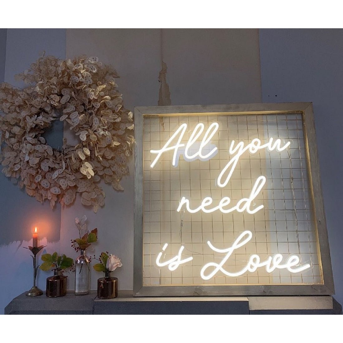 All You Need Is Love Neon Sign Led Signs For Business - Shineneon