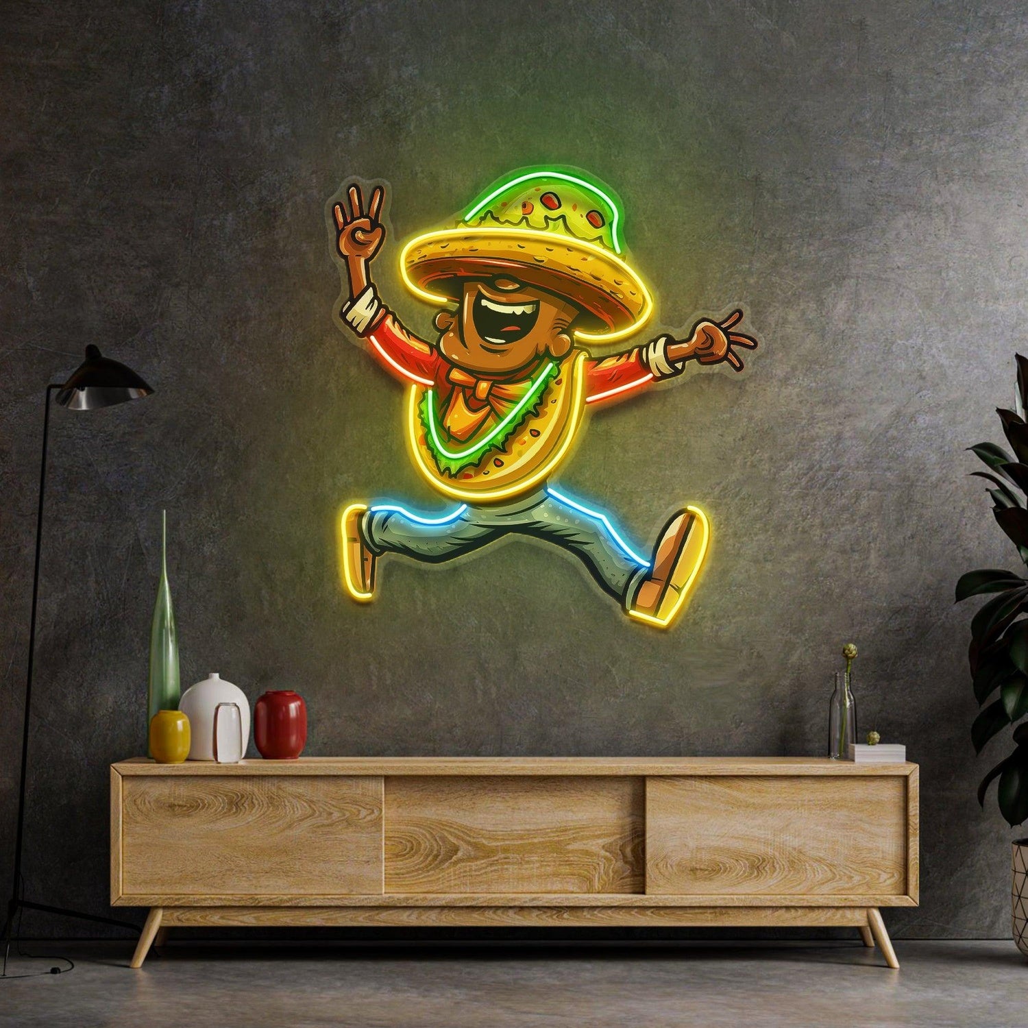 All You Need Is Love Pink White Uv Printed Led Neon Sign Wedding Decor | Shineneon