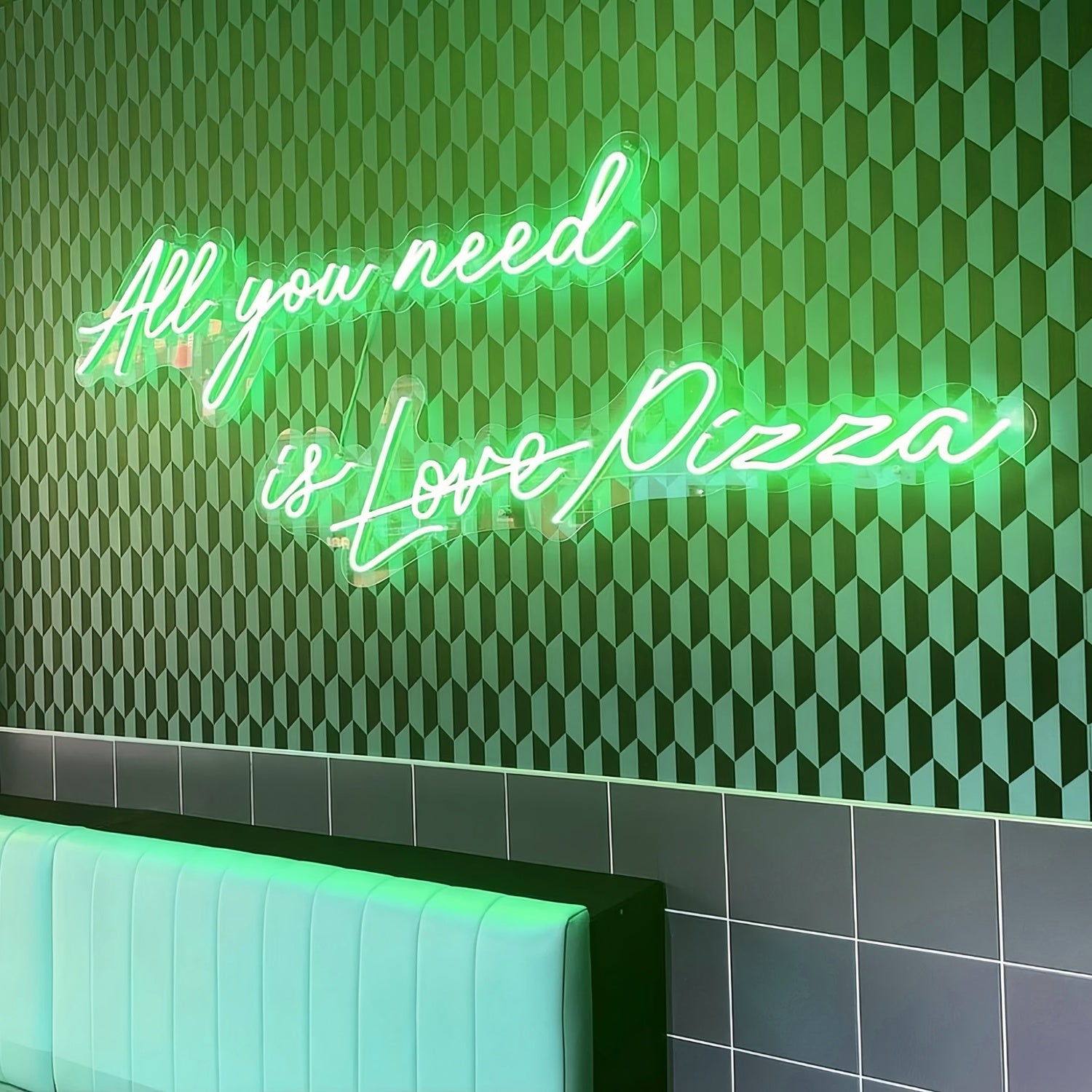 All You Need Is Love Pizza Light Up Your Space With Neon Love And Pizza | Shineneon