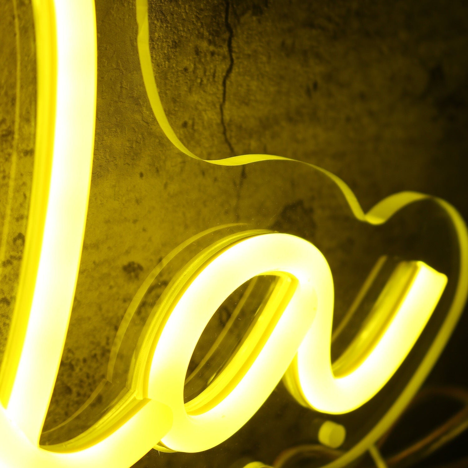 Alles Jda Yellow Led Neon Sign - Shineneon