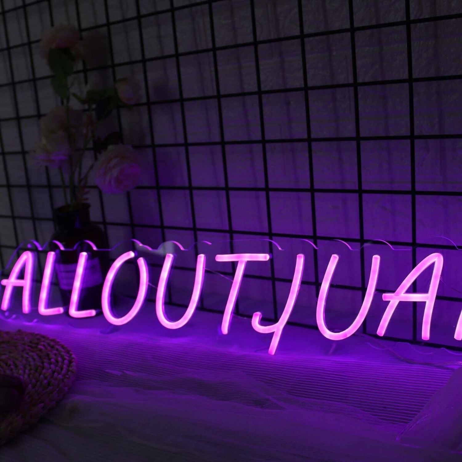 Alloutjuan Purple Led Neon Sign - Shineneon
