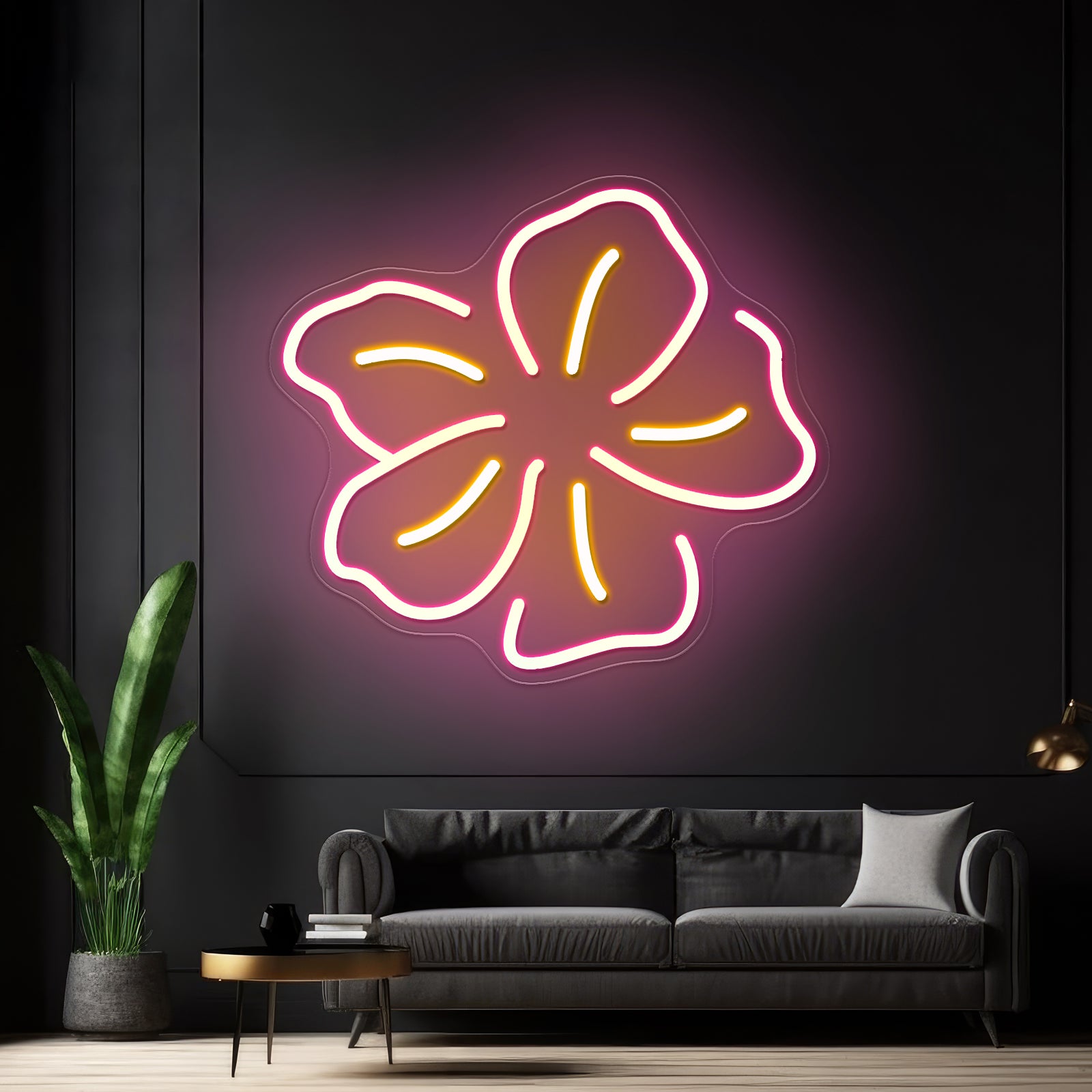 Aloha Flower Cheap Neon Sign For Bedroom - LED neon sign view 7