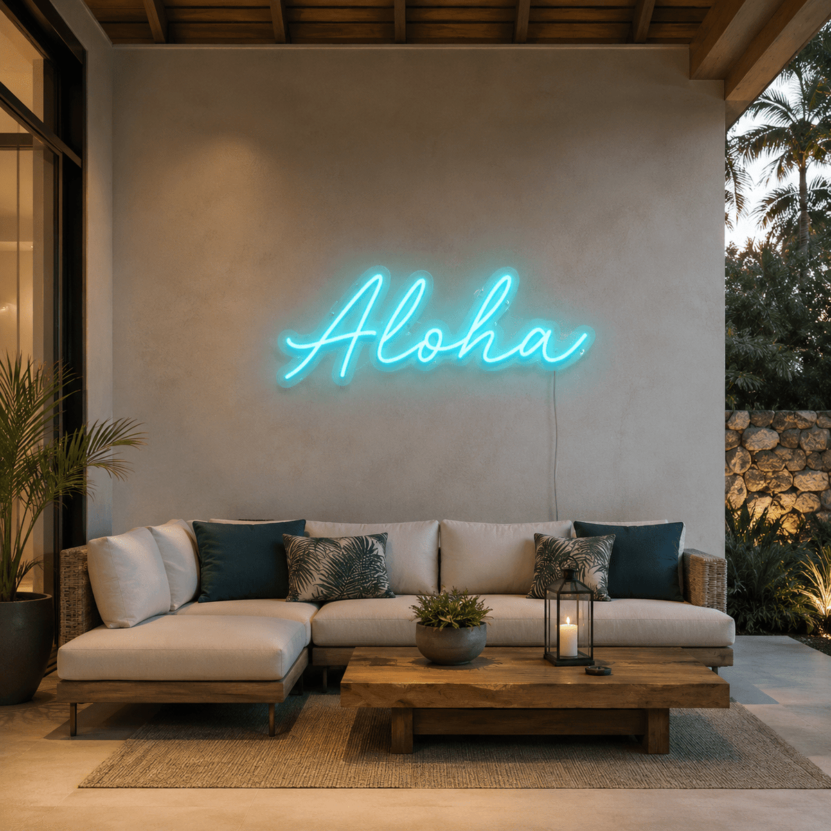 Aloha LED Neon Sign Wall Neon Sign - Shineneon