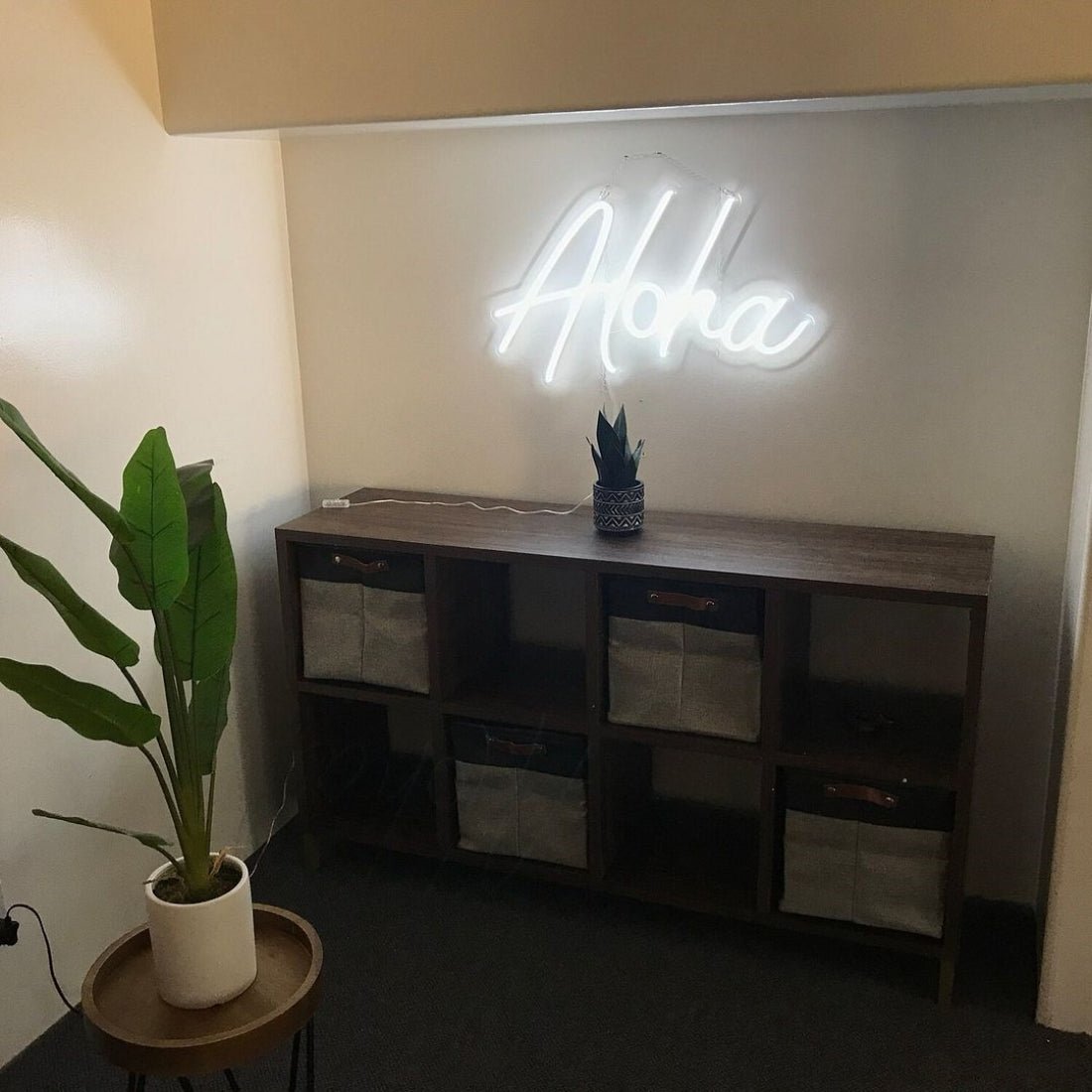 Aloha Led Sign Business Neon Sign Wall Art - Shineneon