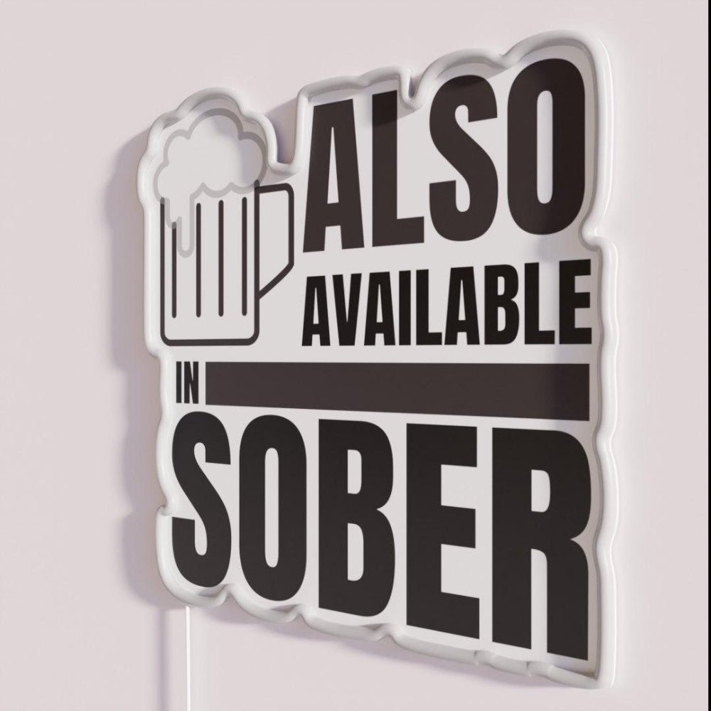 Also Available In Sober Beer Rgb Led Neon Sign - Shineneon