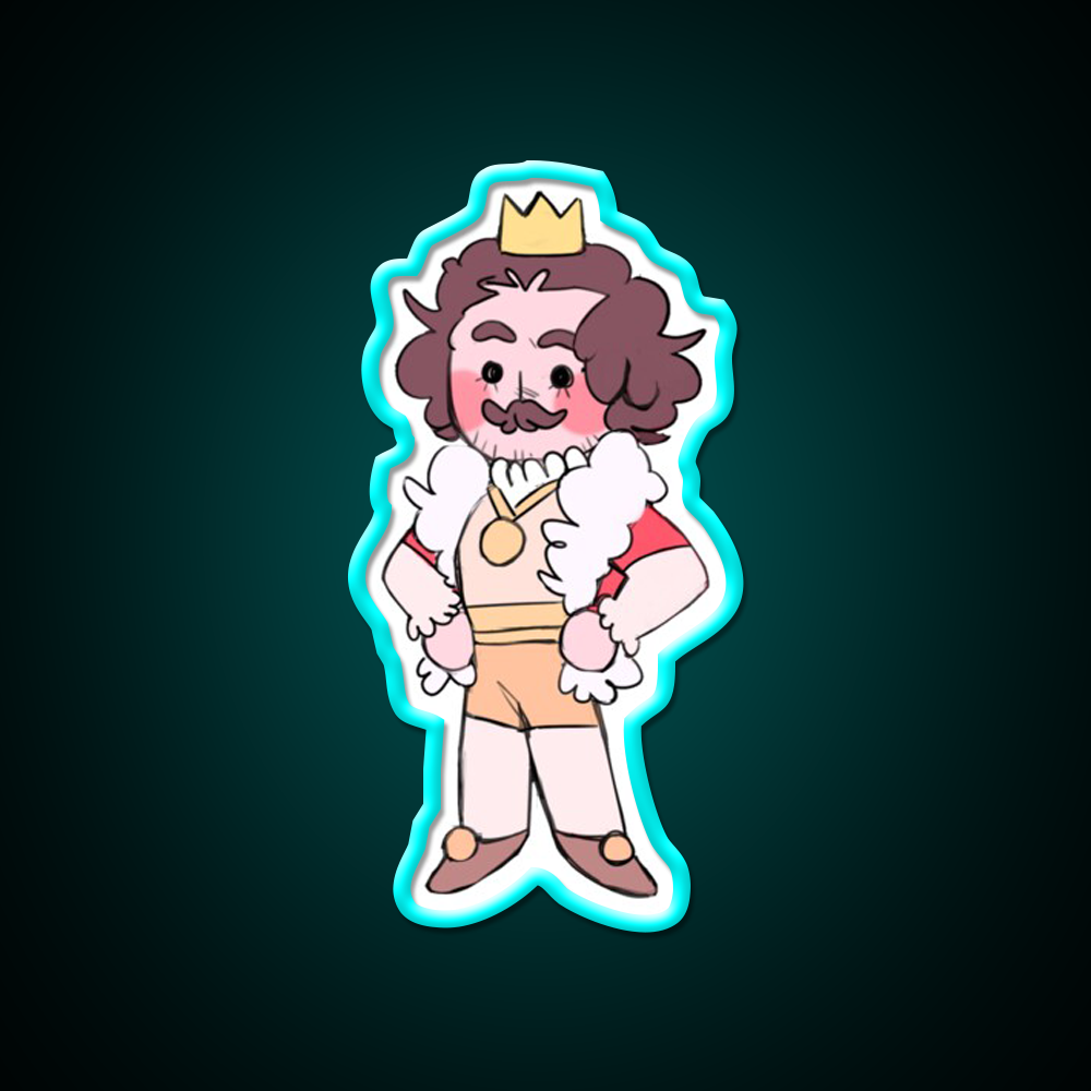 Alt Chibi Bk Fast Food Led Neon Sign For Burger Place Rgb Color