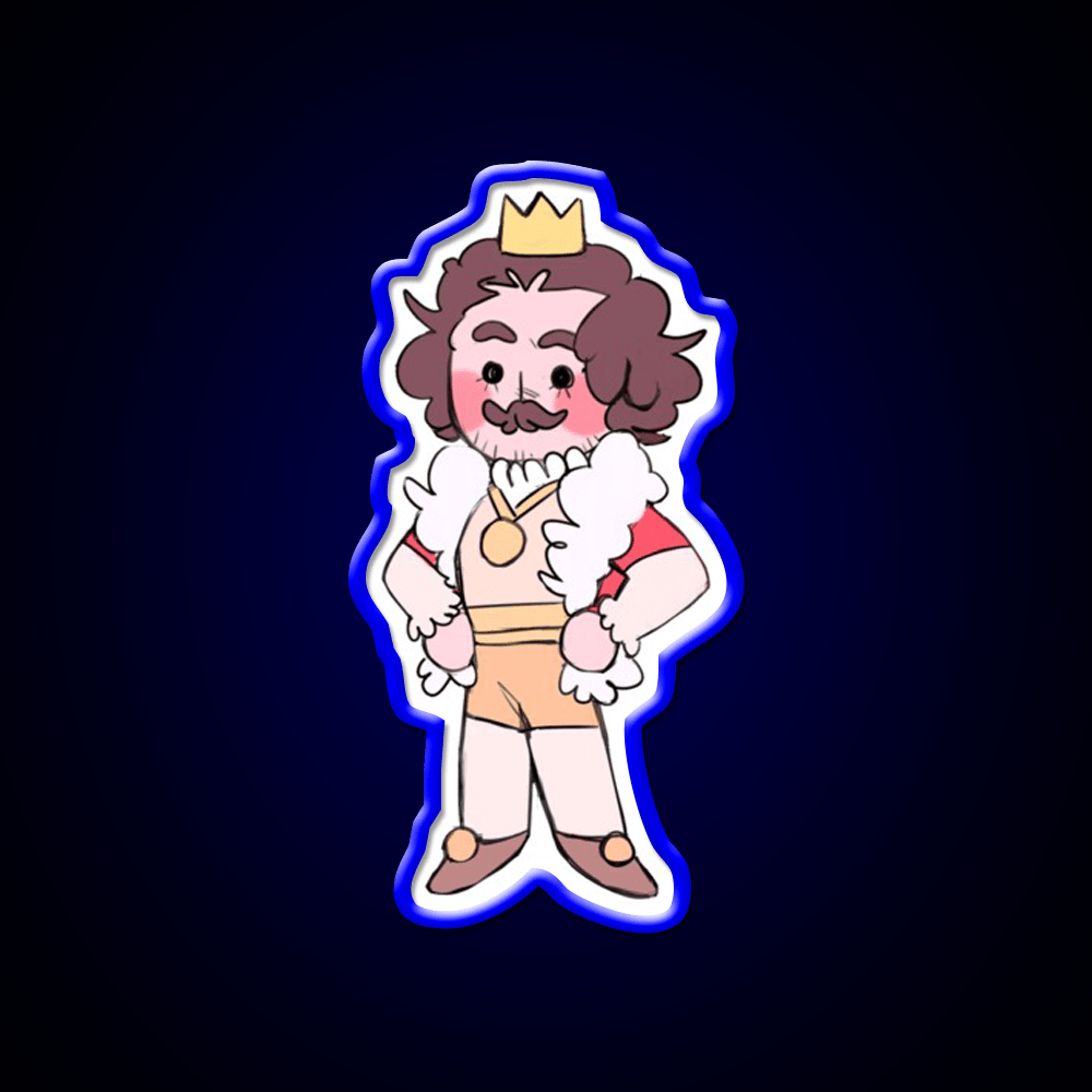 Alt Chibi Bk Fast Food Led Neon Sign For Burger Place Rgb Color - Shineneon