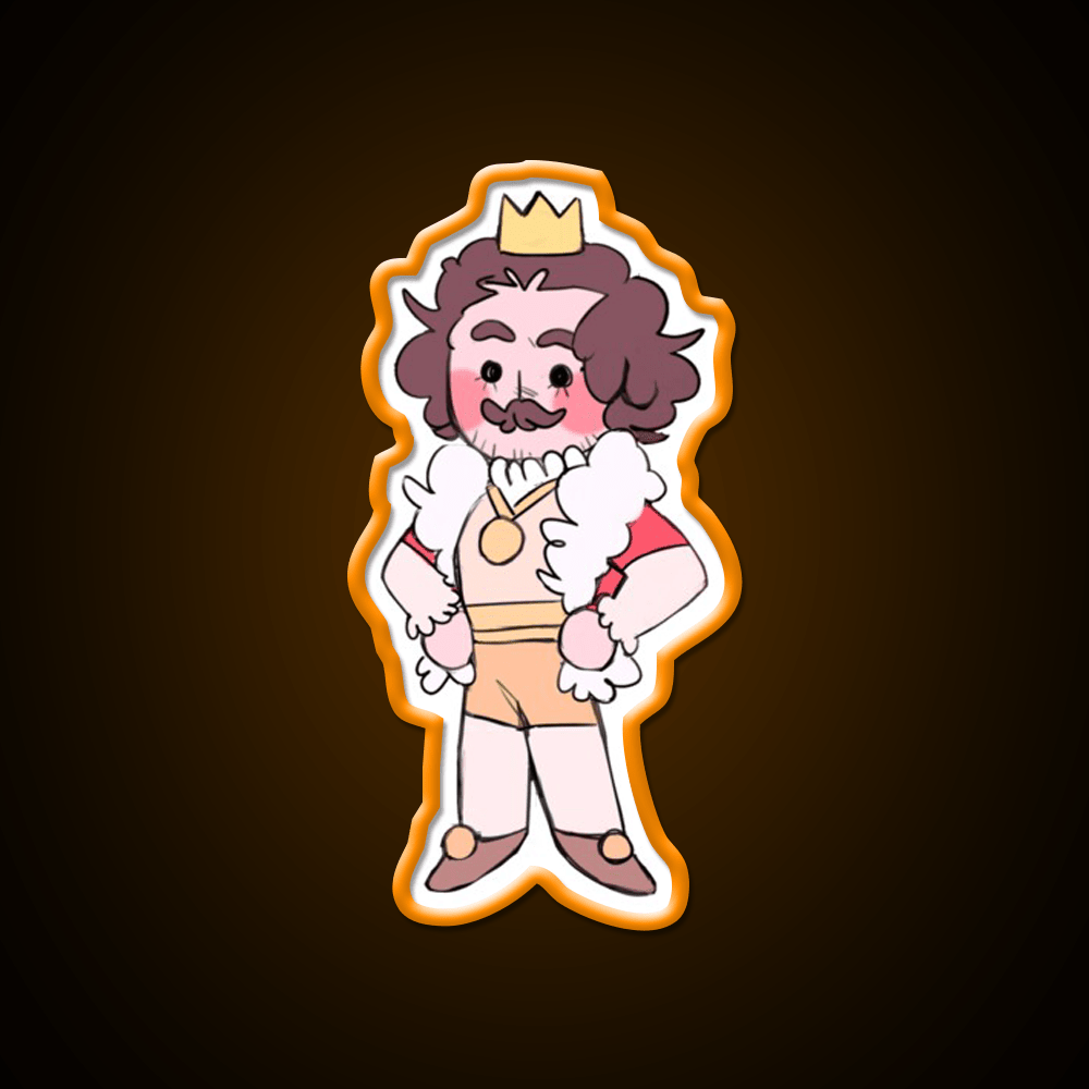 Alt Chibi Bk Fast Food Led Neon Sign For Burger Place Rgb Color - Shineneon